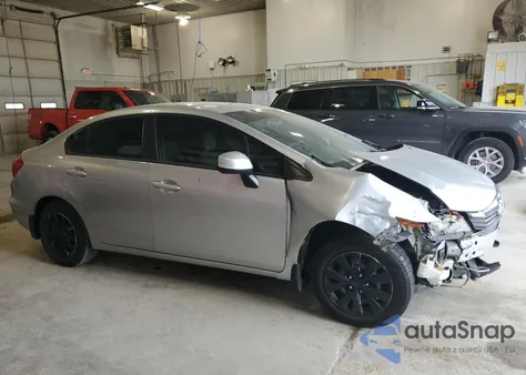 2012 Honda Civic Lx z USA, uszkodzony, nr VIN 19XFB2F52CE098723